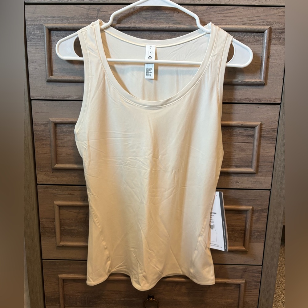 Lululemon wundermost scoop neck tank top